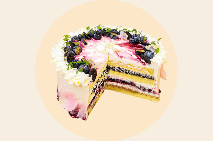 Pagpuno ng Cake Crunch