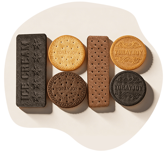 Mga Biskwit ng Ice Cream Sandwich